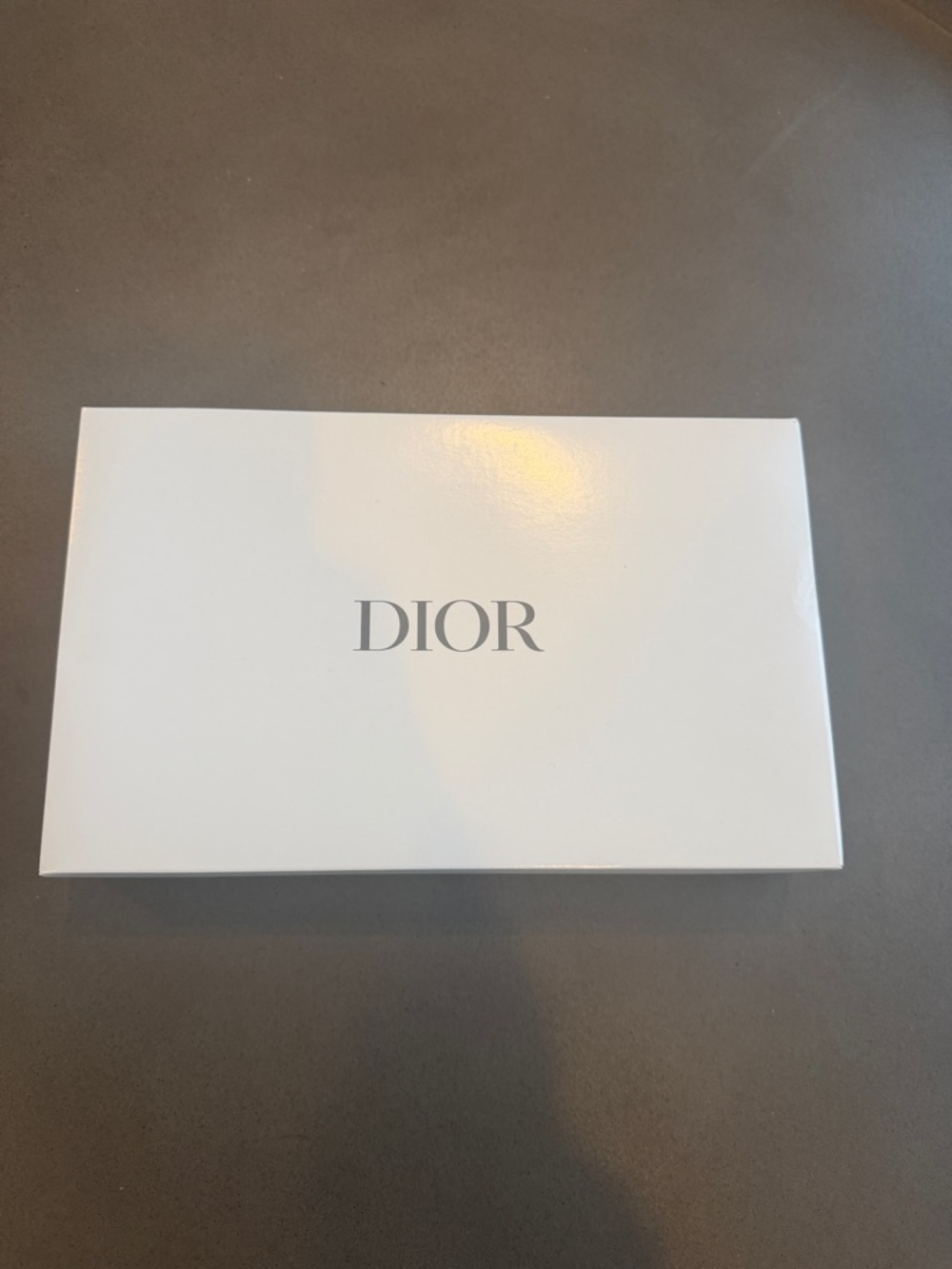 Dior Red Embossed CD Canvas Zip Pouch - Picture 7 of 9